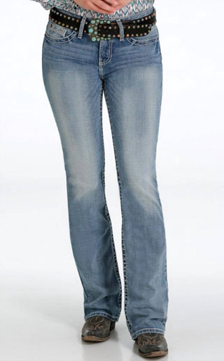 Cruel Girl - Women's Hannah Moderate-rise Slim Boot Cut Jean