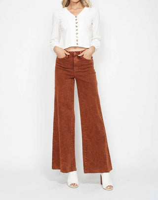 Judy Blue - High Waist Retro Wide Leg Denim Jeans