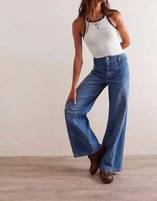 Free People - Libre Wide Leg Jeans