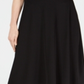 Kasper Women's A Line Midi Skirt Black Size Small