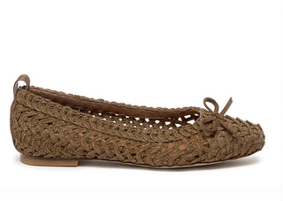 Kelsi Dagger - Frankie Armadillo Crochet Ballet Flats