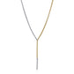 Alor - 0.08 CTS Colorblock Lariat Necklace