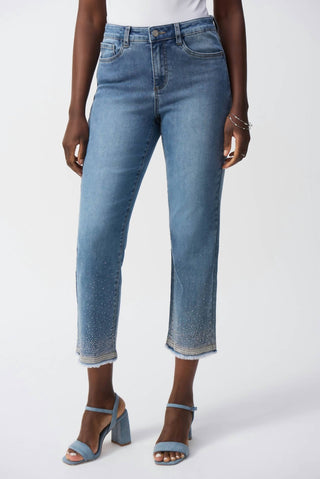 Joseph Ribkoff - Embroidered Jeans