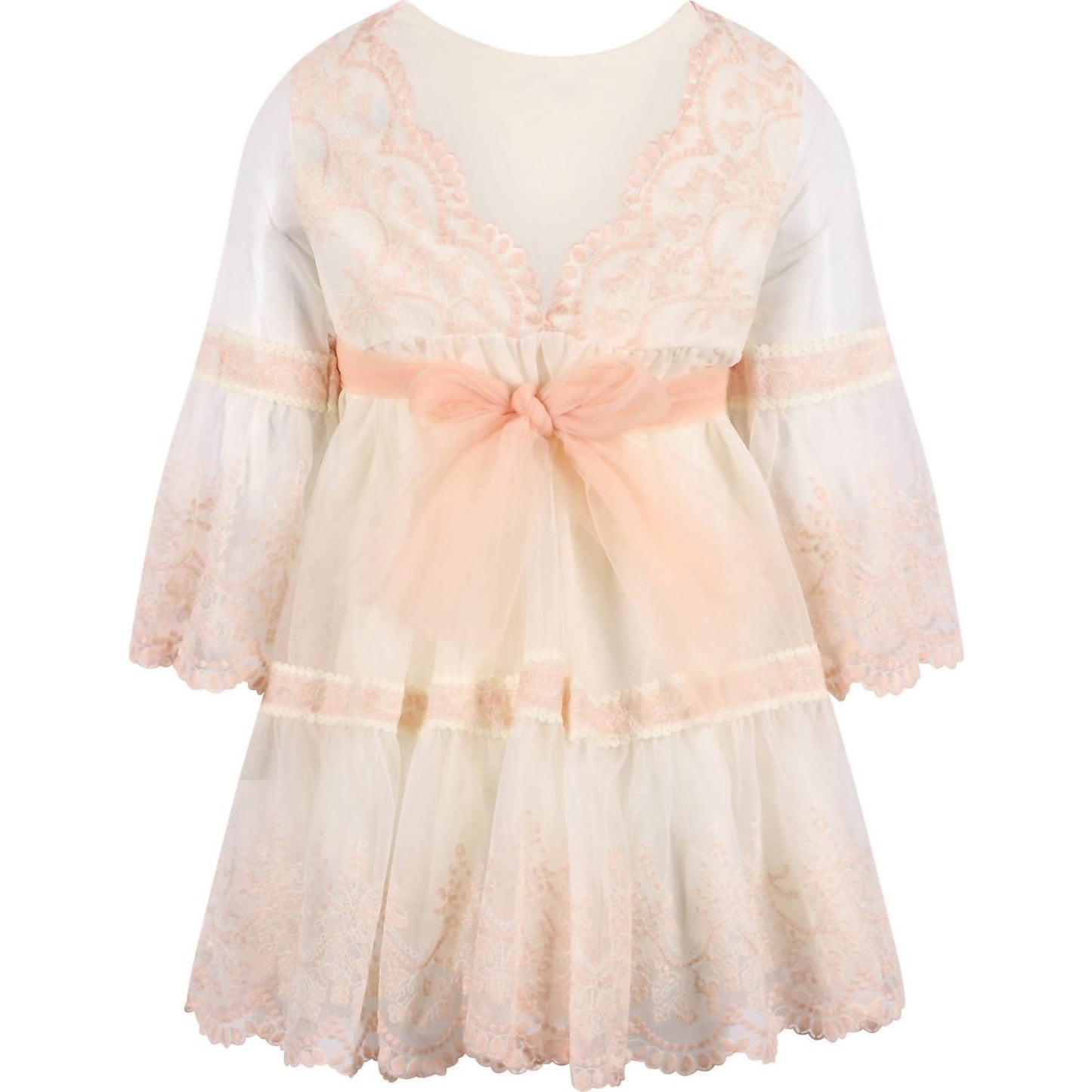 Abel & Lula - Girls' Romantic Lace Dress