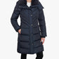 London Fog - Plus Size Hooded Puffer Jacket With Button-off Fur Collar