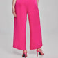 Joseph Ribkoff - Pleated Satin Wide-leg Pants