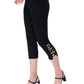 Joseph Ribkoff - Grommets Microfiber Pants