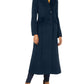 Forecaster Women's Maxi Notched-Collar Walker Coat Size 0
