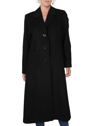 Forecaster Women's Maxi Notched-Collar Walker Coat Size 0