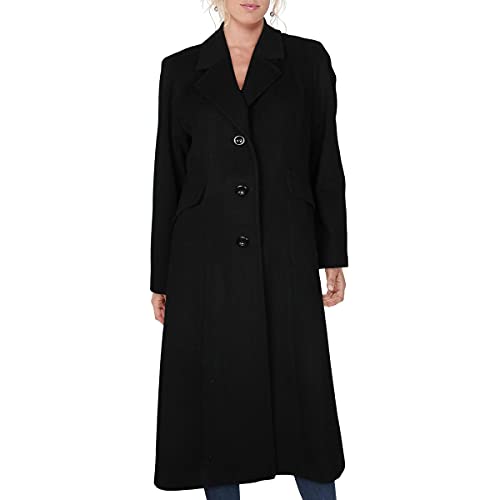 Forecaster Women's Maxi Notched-Collar Walker Coat Size 0