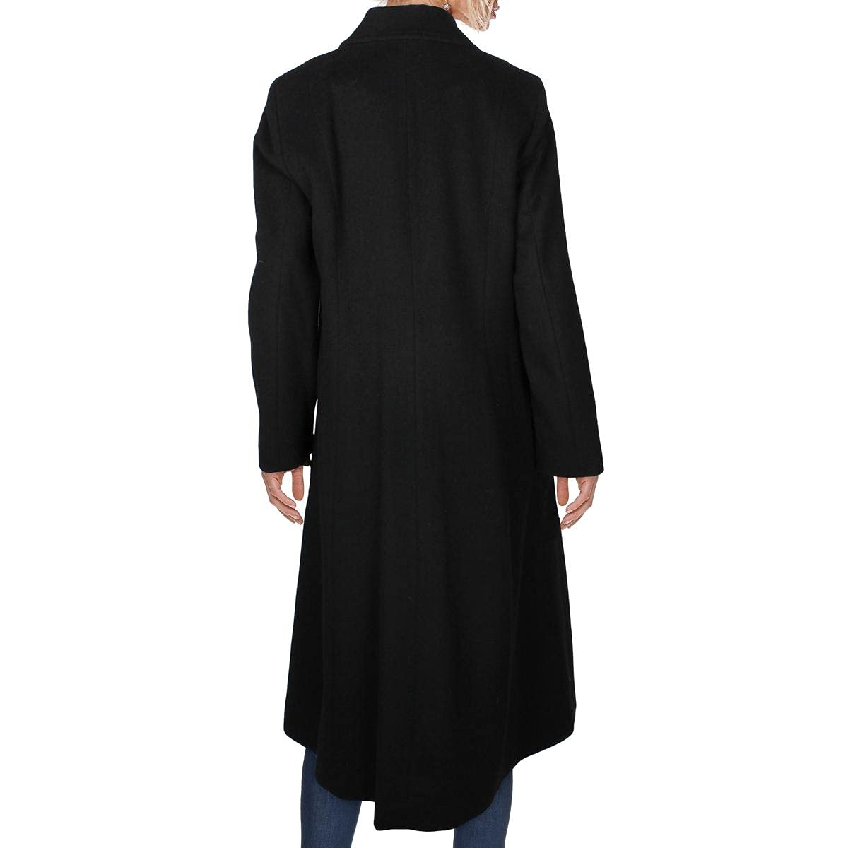 Forecaster Women's Maxi Notched-Collar Walker Coat Size 0