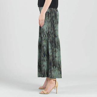 Clara Sunwoo - Crinkle Pleat Knit Wide Leg Pant