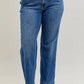 Judy Blue - Women's Wide Leg Double Button Jeans