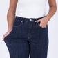 Judy Blue - Vintage Blues High-rise Tummy Control Crop Wide Leg Jeans