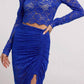 Generation Love - Long Sleeve Lace Crop Top