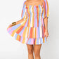 Buddylove - Striped Spencer Mini Dress
