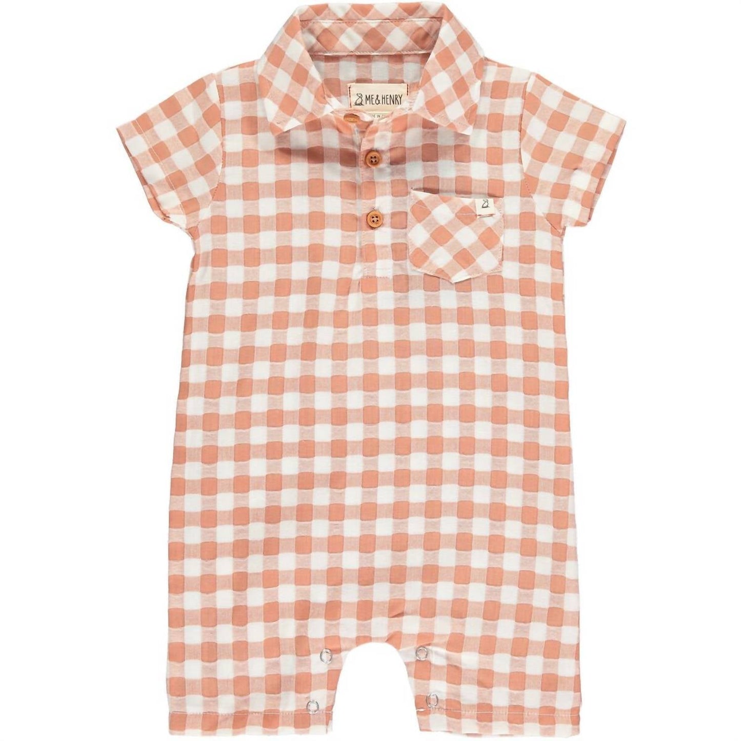 Me & Henry - Sandy Polo Romper