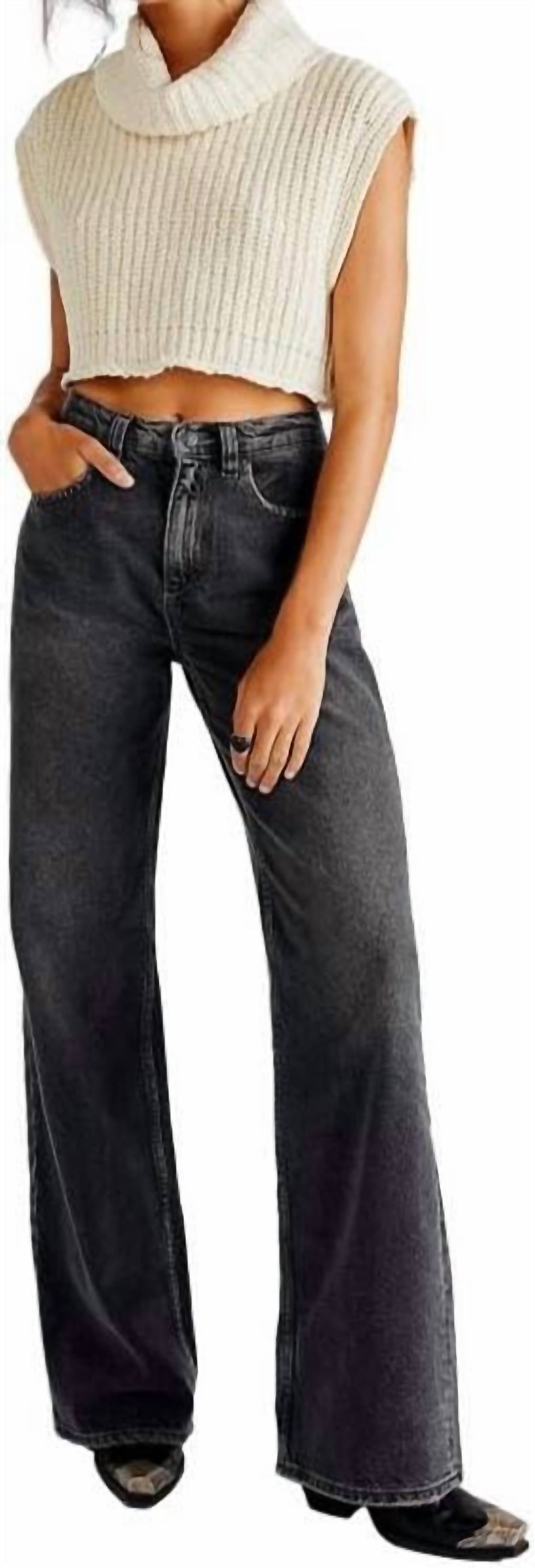 Free People - Tinsley Baggy High Rise Jean
