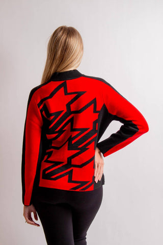 Alison Sheri - Star Pattern Knitted Jacket