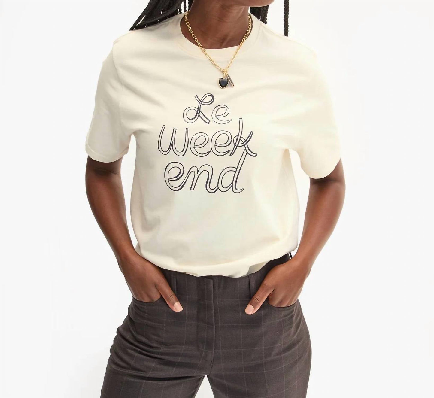 Clare V. - Original Tee with Le Weekend