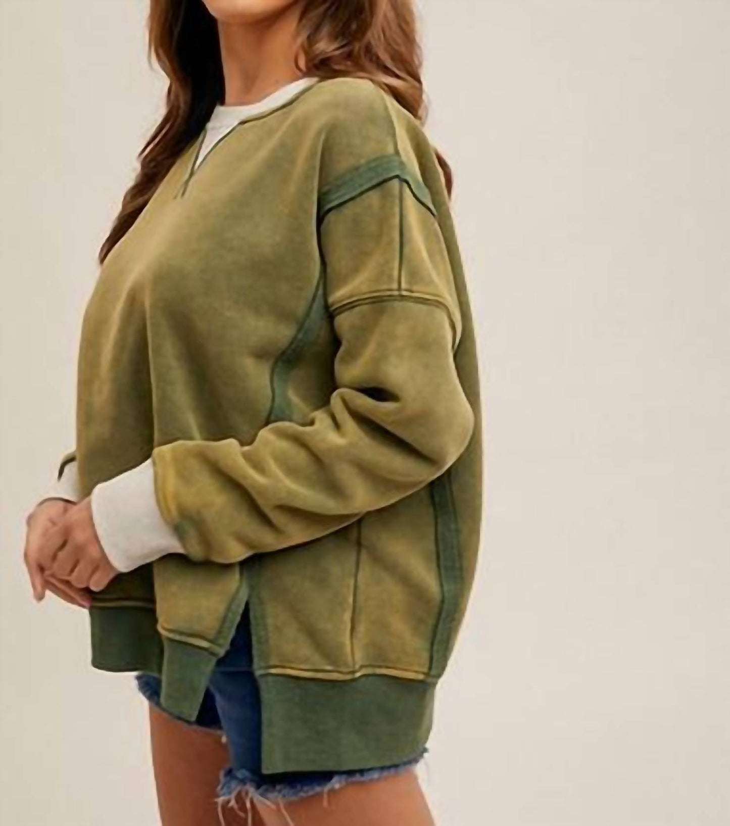 Hem & Thread - Nate Colorblock Sweatshirt