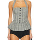 Free People - Anastasia Plaid Halter Top