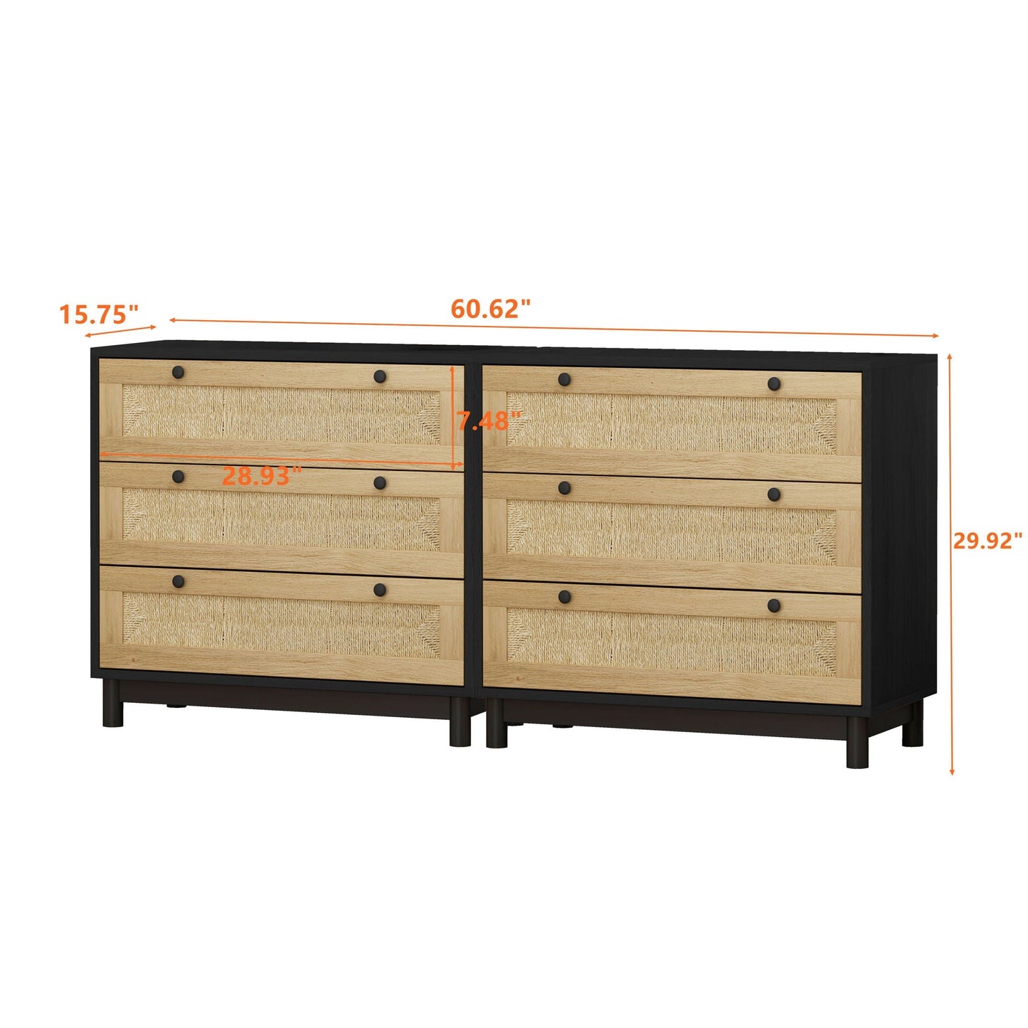 3 Drawer Storage Cabinet For Living Room
