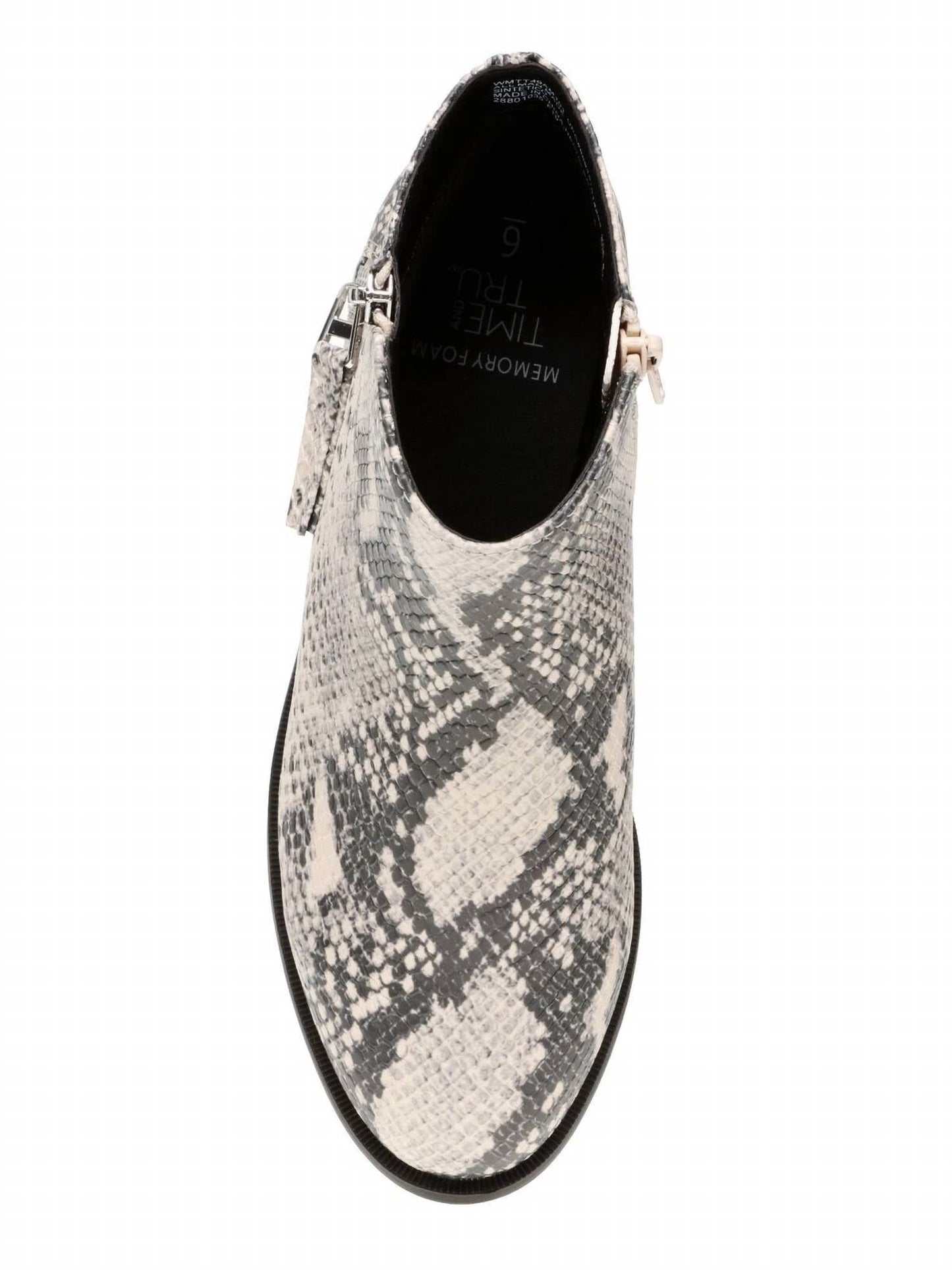 Time And Tru - Women's Two Zip Ankle Boots