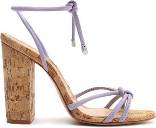 Schutz - Women's Suzy Multistraps Lace Up Open Toe Block High Heel Sandals