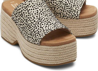 Toms - Women Laila Mule Wedge Sandals
