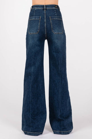 L.T.J - Bianca High Rise Patch Pocket Pants