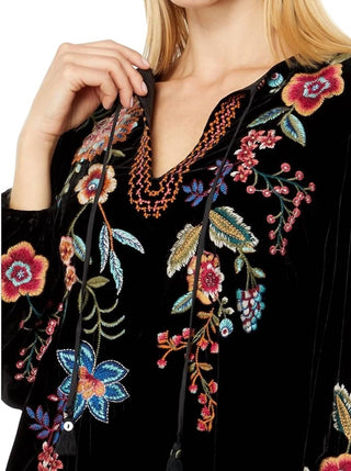 Johnny Was - Ardell Velvet Relaxed Blouse