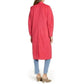 Leith - Single Button Belted Salmon Barbiecoro Oversized Jacket