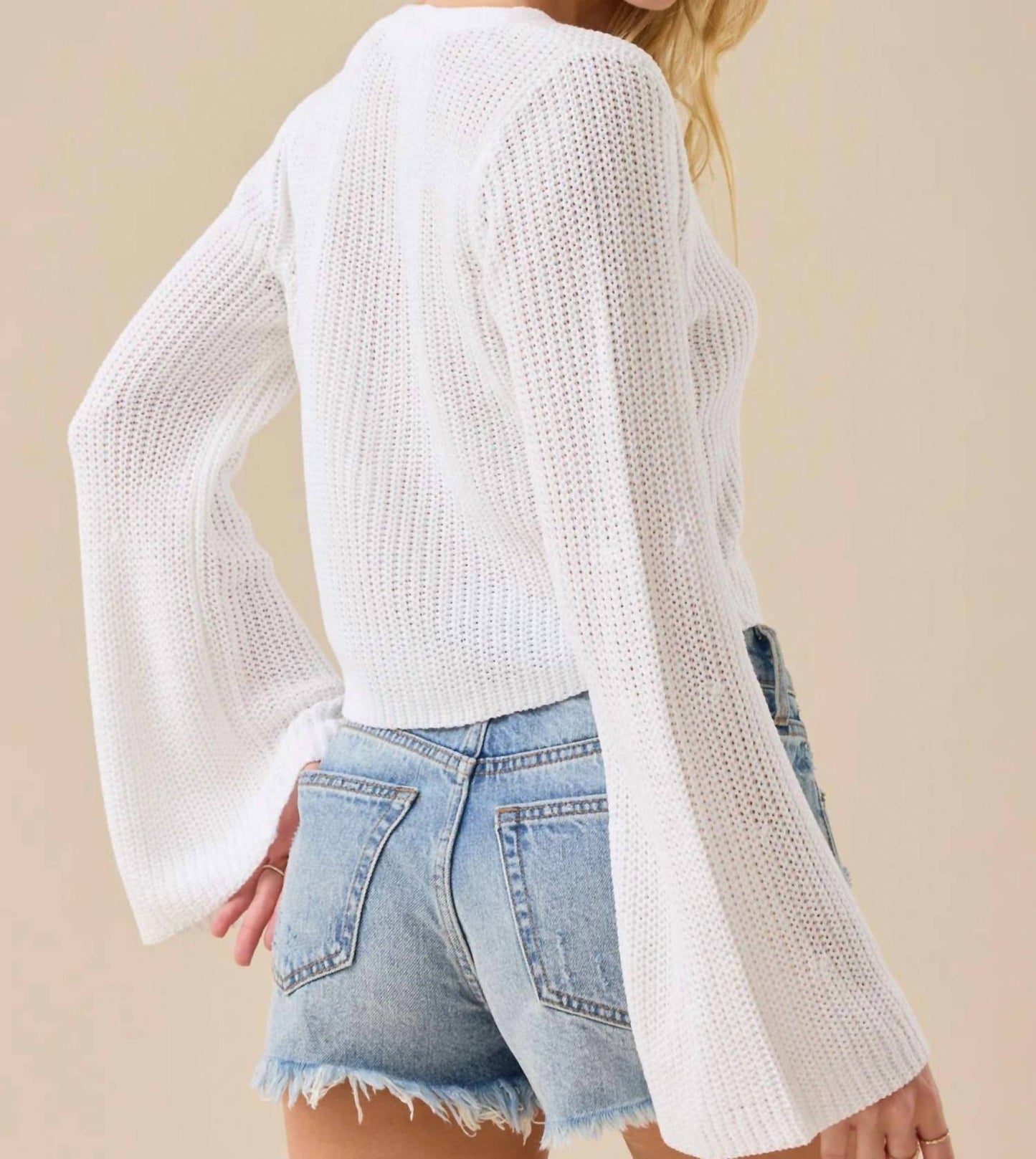 Billie - Knitwear Cropped Cardigan