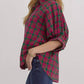 Entro - Making Memories Plaid Blouse