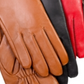 Charter Club Women's Faux Lined Leather Gloves Brown Size Regular