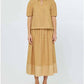 Current Air - Women's Eyelet Half Sleeve Blouse