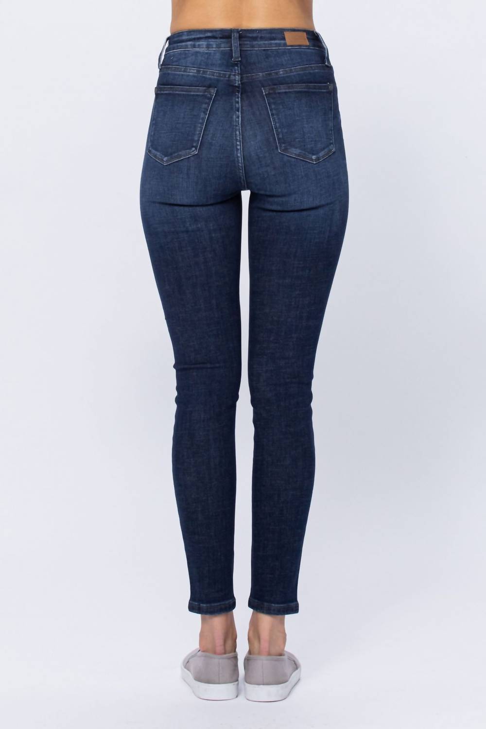 Judy Blue - Tummy Control Dark Skinny Jeans