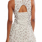 Free People - Raven Printed Mini Dress