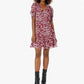 Vince Camuto - Wine Puff Sleeve Dress