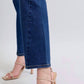 Judy Blue - Mid Rise Side Seam Straight Jeans