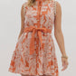 Entro - Celestine Embroidered Lace Mini Dress