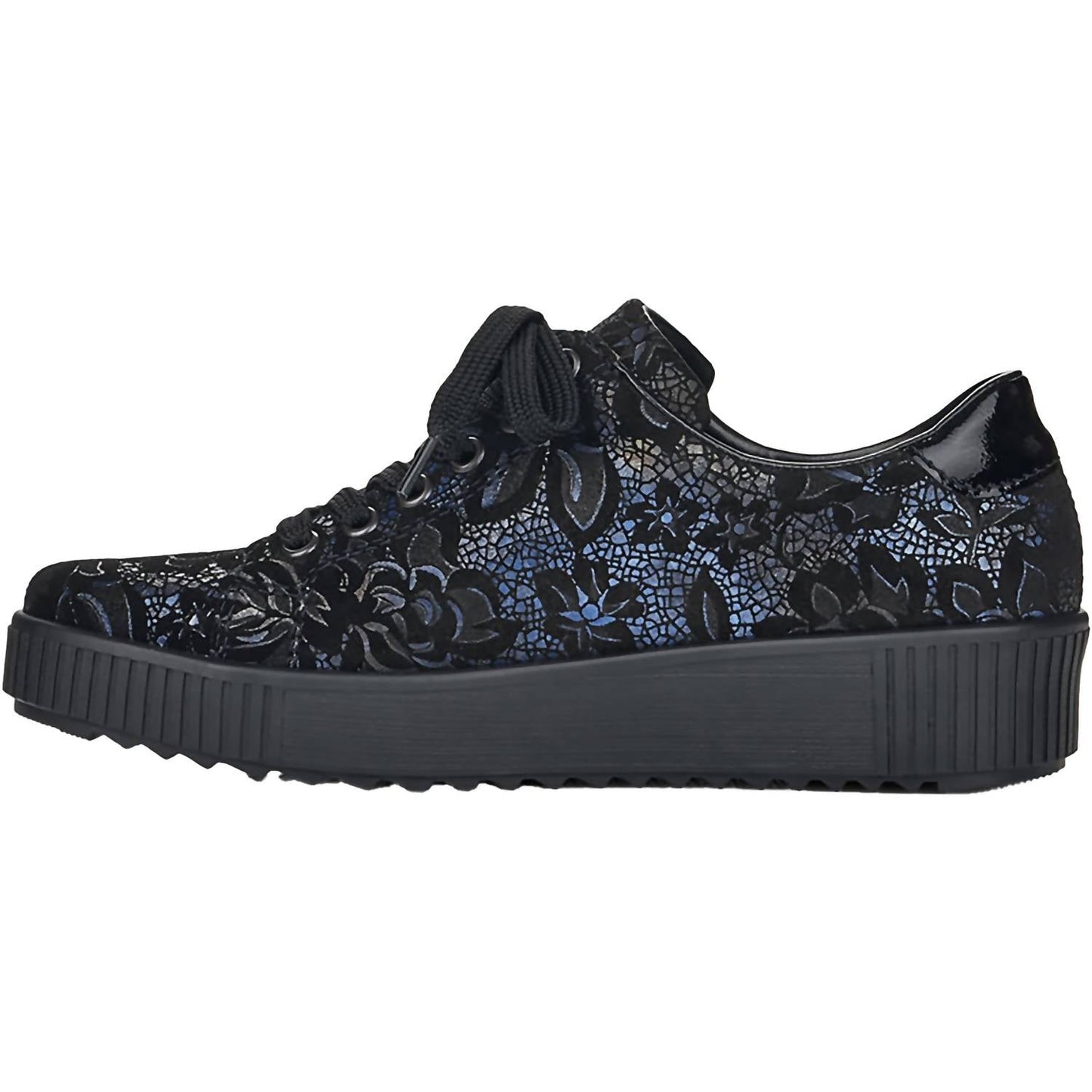 Rieker - Women's Gesa 04 Faux Leather Sneaker