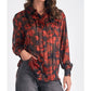 Elan - Long Sleeve Button Up Top
