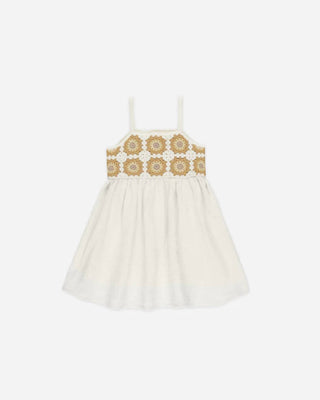 Rylee + Cru - Girls Crochet Sundress Marigold
