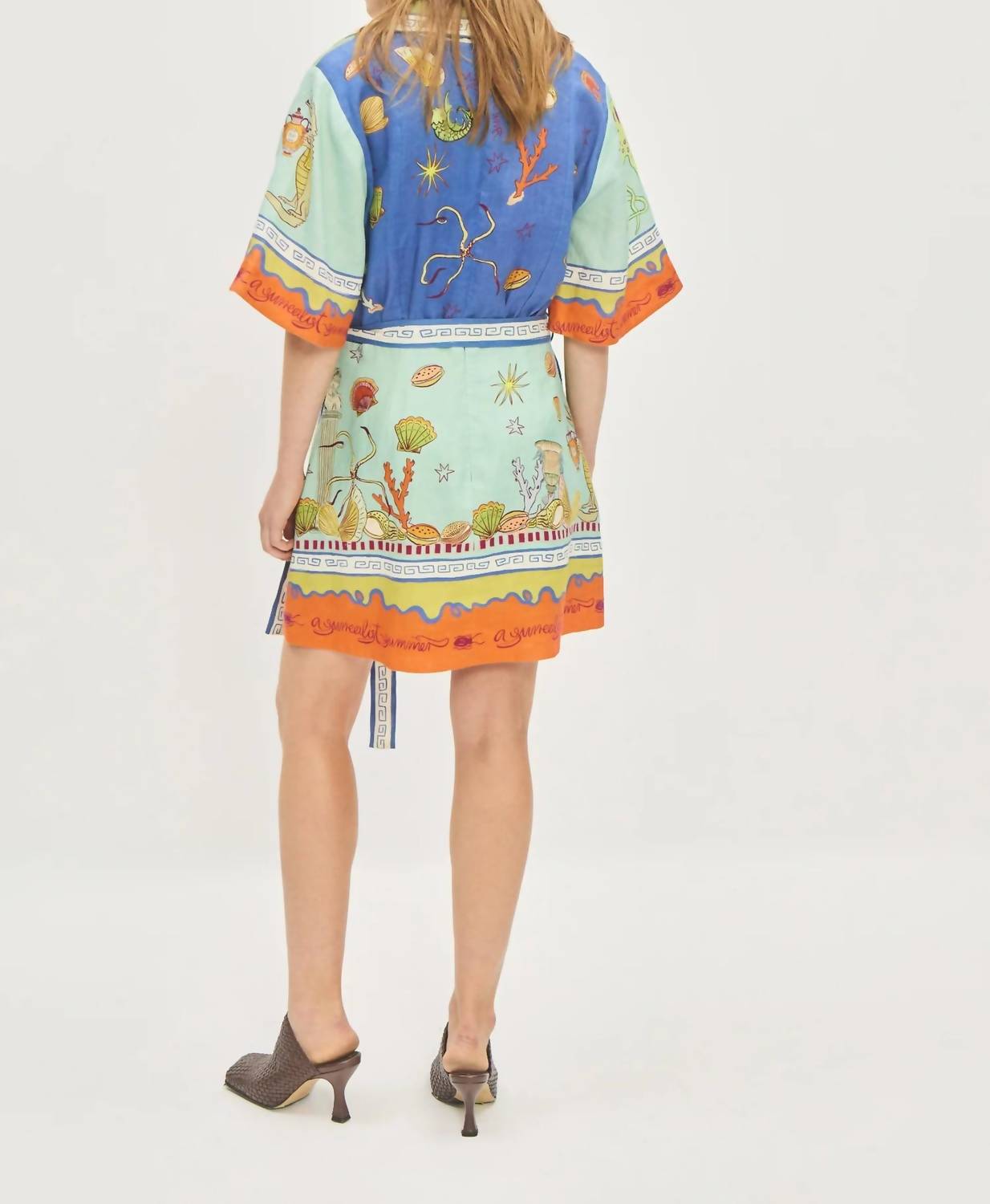 Alemais - Surrealist Summer V Mini Dress