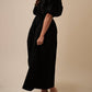 Sofie The Label - Tori Puff Sleeve Contrast Maxi Dress