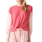 Z Supply - Women's Color Block Long Sleeve Top