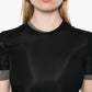 Christopher Esber - Sheer Overlay Loophole Rib Tee