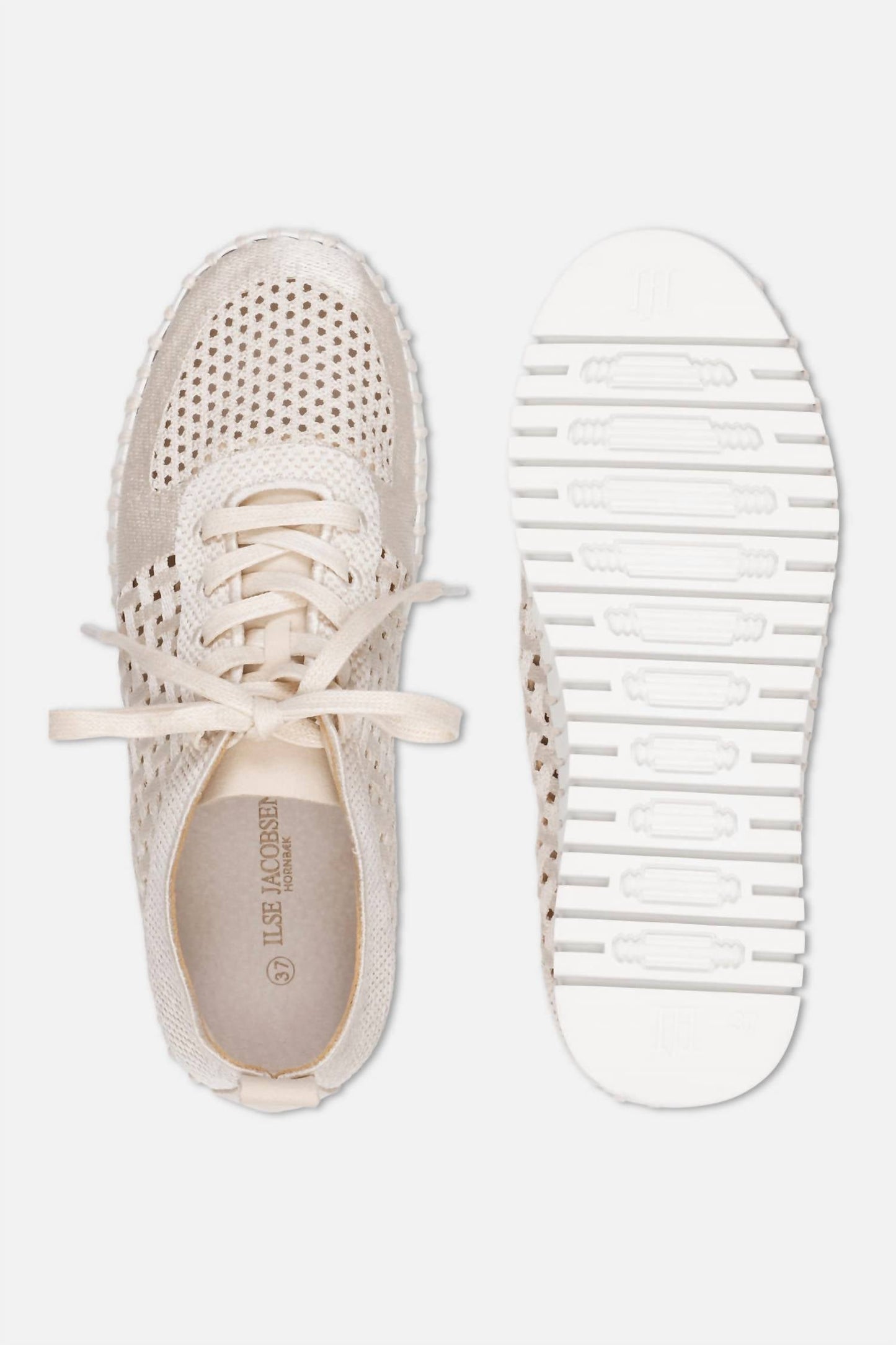 Ilse Jacobsen - Women's Tulip Platform Embroidered Tennis Shoe